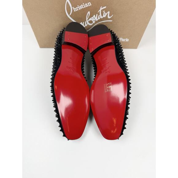 Size 7.5 - Christian Louboutin Dandelion Spikes Loafers NEW main image 4